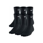 Nike SX5171010 Siyah 6'lı Futbol Çorap Seti