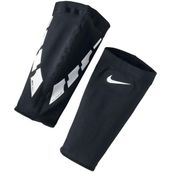 Nike Unisex Adult Guard Lock Elite Football Sleeve tekmelik, siyah/beyaz/beyaz, L