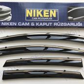 Niken Ford Fiesta 2009-2018 Kromlu Cam Rüzgarlığı
