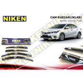 Niken Toyota Corolla 2014 2018 Krom 4 Kromlu Cam Rüzgarlığı