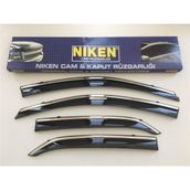 Niken Toyota Hilux 4 2015 Sonrası Kromlu Cam Rüzgarlığı