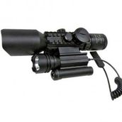 Nikula 3-10x42 M9 Tüfek Lazeri Zenon Fenerli Zoomlu Av Tüfeği Dürbünü
