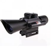 Nikula 4x30 M7 Çift Işıklı Lazerli Tüfek Dürbünü