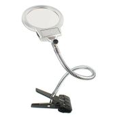 Nikula MG15120-C Spiralli Klipsli Led Işıklı 13 cm Büyüteç