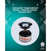 Nilavia 220 gr Gaz Tüpüyle 4 Saat Yanabilen Verimli Kamp Ocağı - AL002A-61XR55 - Çok Renkli