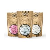 Nin Chocolate 450 gr Karışık Badem Draje Pembe Sedef Gümüş