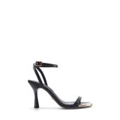 Nine West Margarita 5FX Siyah Kadın Topuklu Sandalet