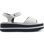 Nine West Orkessa 5FX Beyaz Düz Kadın Sandalet