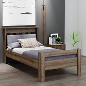 Ninnimo STY-2 Still Tek Kişilik Ceviz 100x200 cm Genç Karyola