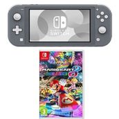 Nintendo Switch Lite 32 GB Gri Oyun Konsolu + Mario Kart 8 Deluxe