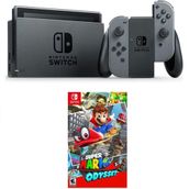 Nintendo Switch Lite Gri + Super Mario Odyssey