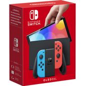 Nintendo Switch Oled Kırmızı Mavi Oyun Konsolu