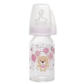Nip Wide Neck Bottle 125 ml Anti-Kolik Cam Kız Biberon
