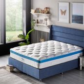 Niron Blue 150x200 CM Çift Kişilik Lüks Full Ortopedik Yatak