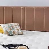 Niron Comfort Sütlü Kahve 80 cm Çift Kişilik Kumaş Yatak Başlığı