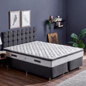 Niron Yatak 140 x 190 Aloe Vera Çift Kişilik Full Ortopedik Sert Yatak