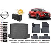 Nisan Juke 2021 Model Üst Bagaj Havuzu+Paspas Seti Profesyonel Serisi Hediyeli - Siyah