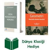 Nisan Kitabevi Ceza Muhakemesi Hukuku + Geometri + Dünya Klasiği Hediye - Hayır