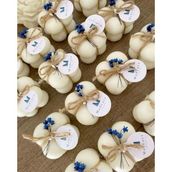 Nişan – Söz – Düğün – Baby Shower – Parti Hediyelik Mini Mumlar 30 Adet - Beyaz