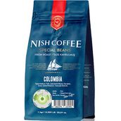 Nish 1 kg Colombia Çekirdek Kahve