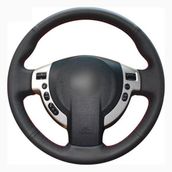 Nissan Qashqai 2007-13 Araca Özel Dikişli Deri Direksiyon Kılıfı