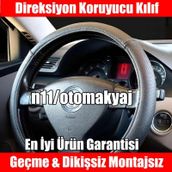 Nissan Qashqai 2007-2014 Oto Direksiyon Kılıfı Geçme siyah