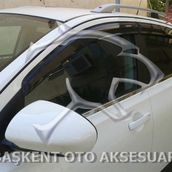 Nissan Qashqai 2010-2014 4 Parça Krom Cam Çıtası