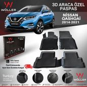 Nissan Qashqai 2014 3D Havuzlu Paspas