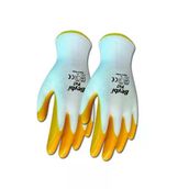 Nitril Poly Pn7 9 Beden Beyaz Sarı İş Eldiveni (12 Li Paket)