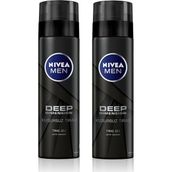 Nivea Deep Dımensıon 2x200 ml Tıraş Jeli