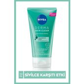 Nivea Derma Skin Clear Sivilce Karşıtı Yüz Temizleyici 150 ml Peeling