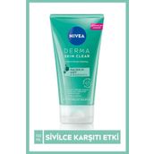 Nivea Derma Skin Clear Sivilce Karşıtı Yüz Temizleyici 150 ml Peeling
