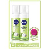 Nıvea Detox Yüz Yıkama Köpüğü Yağlı Ciltler 2x150ml Ve Forever Yüz Temizleme Cihazı
