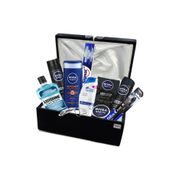 NIVEA Erkek Bohçası Erkek Bakım Seti Sabmar Çeyiz Sandığı Damat Bohçası Erkek Bohça Seti 2022033tk