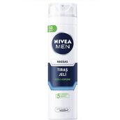 Nivea Men 200 ml Hassas Ciltlere Özel Yanma Kızarma Kuruma Engelleyici Erkek Hassas Koruma Tıraş Jeli