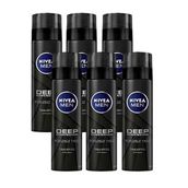 Nivea Men 6x200 ml Deep Dimension Tıraş Köpüğü