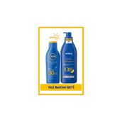 Nivea Sun Koruma Nem 30 Faktör Sıkılaştırıcı Kuru Ciltler 200 ml Renksiz Güneş Koruyucu Losyon
