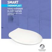 Nkp 0303 Smart Yavaş Kapanan Klozet Kapağı