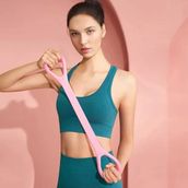 N&M Store Silikon Pilates & Egzersiz Direnç Bandı - Yoga ve Spor Için Çok Amaçlı Fitness Lastiği