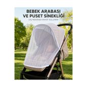 nnevora Bebek Arabası Ve Puset Sinekliği - Lastikli Esnek Kenarlı Ana Kucağı Bebek Arabası Sinek Koruyucu Tül