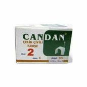 NO-2 100 ADET 6MM ÇİVİLİ KROŞE