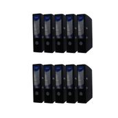Noki 56411-190 Siyah 10'lu Paket Geniş Plastik Klasör