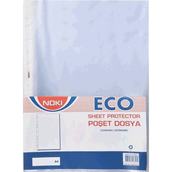 Noki Eco 10'lu Paket Poşet A4 Dosya
