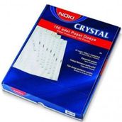 Noki Kristal Mavi Kenarlı 100'lü Poşet Dosya