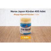 Norino Nerox Japon Kürdan 400 Adet Ahşap Hijyenik Kürdan 1 Adet - Belirtilmemiş