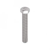 Norm 6x50 mm 8.8 Tam Paso 933 Beyaz 10 Adet Altı Köşe Çelik Civata
