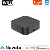 Novato Tuya Uyumlu Dahili Sıcaklık ve Nem Sensörlü Akıllı Ir Kumanda ( Mobil Uygulama Üzerinden Klima, Tv Kontrol , Dahili Termostat Özelliği )