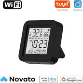 Novato Tuya Uyumlu Ekranlı ve Sensörlü Wifi IR Kumanda Kontrolcüsü ( Akıllı Kumanda )
