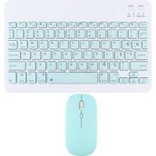 Novstrap Huawei Matepad Pro/11/12X/11.5/Air/SE T5/T8/T10 Uyumlu Açık Yeşil Bluetooth Klavye-Mouse