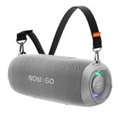 NowGo F8 40 W RGB Taşınabilir Kablosuz Gri Bluetooth Hoparlör